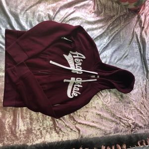 Aeropostale zip up sweater